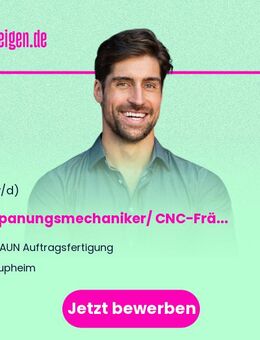 Zerspanungsmechaniker/ CNC-Frästechnik (m/w/d) - Laupheim