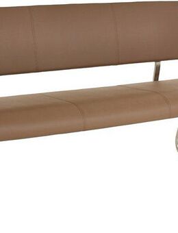 MCA furniture Polsterbank Arco, belastbar bis 280 Kg, Echtleder, in verschiedenen Breiten