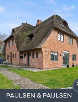 Stilvoller Charme unter Reet: Genehmigtes Ferien-Hausteil mit weitläufigem Garten in List - List