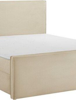 OTTO home Boxbett Henno inkl. Bettkasten und Topper, Liegefläche 180x200cm, erhältlich in hochwertigem Cord-Stoff und der Größe 180x200 cm