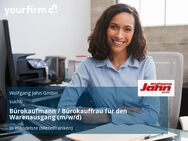 Bürokaufmann / Bürokauffrau für den Warenausgang (m/w/d) - Wendelstein