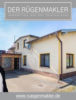 Doppelhaushälfte mit ca. 215 m² Wohn-/Nutzfläche und Garage in 18551 Lohme OT Hagen auf Rügen - Lohme