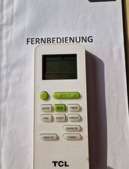 Fernbedienung TCL Split Klimaanlage - Eilenburg