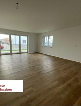 Zur Miete: 2-Zimmer-Neubauwohnung im Erdgeschoss! - Lauingen (Donau)