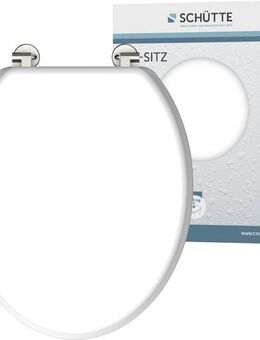 Schütte WC-Sitz, mit Holzkern, maximale Belastung der Klobrille 150 kg