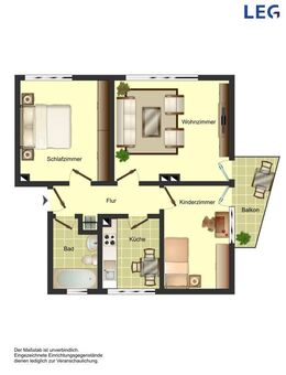Demnächst zu besichtigen!! 3-Zimmer-Wohnung in Weddinghofen im Angebot - Bergkamen