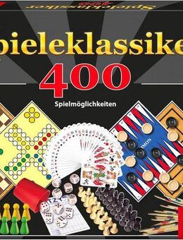 Noris Spielesammlung Spieleklassiker - 400 Spielmöglichkeiten, Made in Germany