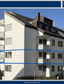 Helle 3,5-Zimmer-Wohnung mit 2 Balkonen, TG-Stellplatz und Fahrstuhl - Aalen