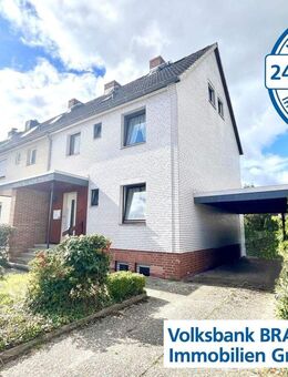 Vielseitiges Reihenendhaus mit Garten und Carport im Hellwinkel - Wolfsburg