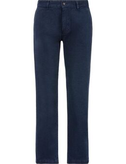 BOSS ORANGE Chinohose Pleated mit Markenlogo