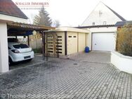 Schöne Doppelhaushälfte als private Wellnessoase - mit Pool, Werkstatt, Carport und Garten - Ellingen