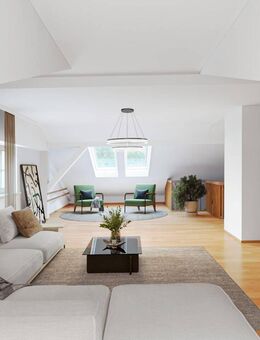 Sofort bezugsfrei: Lichtdurchflutete Maisonette mit Balkon nahe Zentrum in Penzberg - Penzberg