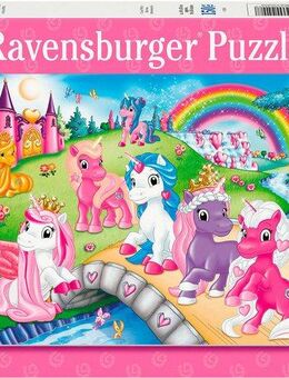Ravensburger Puzzle Die zauberhafte Welt der Lissy PONYs, 150 Puzzleteile, Made in Germany