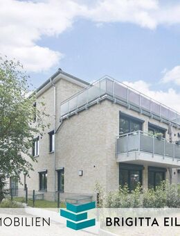 Erstbezug: Modernes und urbanes Wohnen - 3-Zimmer-Wohnung mit Terrasse und eigenem Garten - Achim