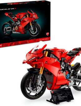 LEGO® Ducati Panigale V4 S Motorrad (42202), LEGO Technic Konstruktionsspielsteine, (1603 St), Made in Europe