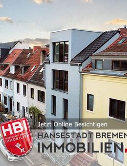 Flüsseviertel / Erstbezug / Exklusive Maisonettewohnung mit Weitblick über die Neustadt - Bremen