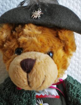 Frankonia-Trachten-Teddy,Sammlerstück,sehr Rar,Alt,ca. 32 cm - Linnich
