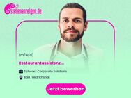 Restaurantassistenz (m/w/d) - Bad Friedrichshall