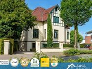 Repräsentative 4,5 Zimmer Wohnung in imposanter Villa mit 800m² eigenen Garten & Teich - Warendorf