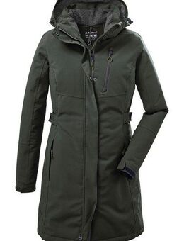 Killtec Parka KOW 165 WMN PRK Wasser- und winddichter Parka mit Teddyfleece und abnehmbarer Kapuze