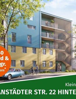 Top Kapitalanlage nähe Volkspark! Appartement mit Süd-Balkon, Parkett, Fußbodenheizung, Aufzug etc. - Leipzig