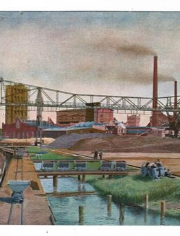 Adolf Bleichert & Co. Leipzig Ansichtskarte gelaufen 1912 - Sinsheim