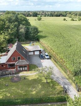 Massiv erstelltes Einfamilienhaus im Grünen - Uplengen