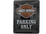 Schönes Harley-Davidson Blechschild Parking Only Biker Motorrad - München