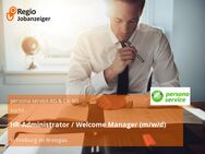 HR-Administrator / Welcome Manager (m/w/d) - Freiburg (Breisgau)