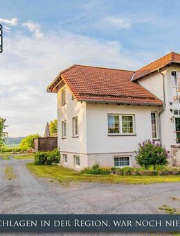 Charaktervolles Einfamilienhaus mit Weitblick, Einliegerwohnung & Garten in Nimritz - Saalfeld (Saale) Arnsgereuth