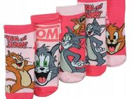 Tom und Jerry Sneaker Socken 5er Pack pink - Größen 23 26 27 30 31 34 35 38 - NEU - 6€* - Grebenau