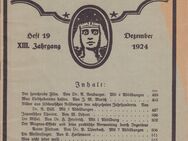 Heft von WELT UND WISSEN Heft 19 - XIII. Jahrgang - Dezember 1924 - Zeuthen