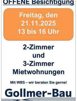 OFFENE BESICHTIGUNG ! Neubau ! Mietwohnungen in Fallersleben - Wolfsburg