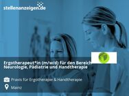 Ergotherapeut*in (m/w/d) für den Bereich Neurologie, Pädiatrie und Handtherapie - Mainz