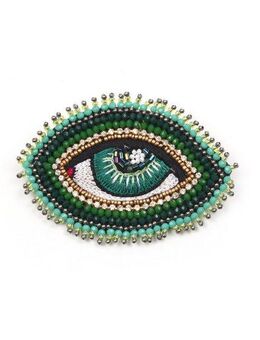 COLLEZIONE ALESSANDRO Brosche Eye, mit Augenmotiv