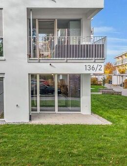 Ravensburg - Naturnahe Stadtrandlage Moderne 3-Zimmer-Neubauwohnung mit Gartenterrasse - Ravensburg