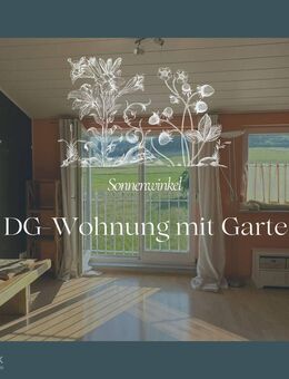 Sonnenwinkel Ippingen: Licht, Ruhe & Raum - mit Gartenanteil und Platz fürs eigene Fitness-Studio - Immendingen