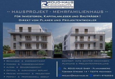 + EXKLUSIVES MEHRFAMILIENHAUS-PROJEKT! +