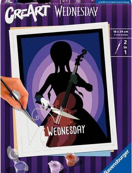 Ravensburger Malen nach Zahlen CreArt, Wednesday, Made in Europe