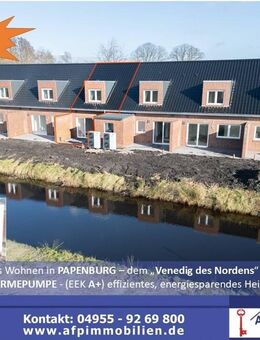***ACHTUNG: KP NEU KALKULIERT*** ***Modernes Reihenhaus in zentraler Lage von Papenburg*** - Papenburg