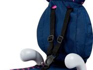 Bayer Puppen Autositz Deluxe blau/pink Einhorn