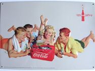Coca Cola - Blechschild - Drink Coca Cola - Doberschütz