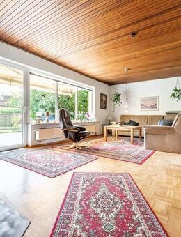 Wohnen auf einer Ebene - Winkelbungalow mit Garage und Doppelcarport - Brammer