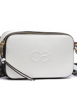 COLLEZIONE ALESSANDRO Umhängetasche Nightlife, Abendtasche weiß-gold-schwarz