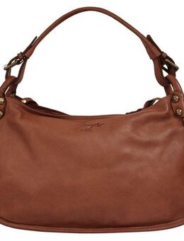 Samantha Look Henkeltasche, echt Leder, Made in Italy