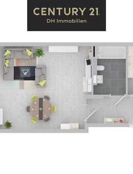 Kapitalanlage oder Selbstnutzung- neuwertige 2-Zi.-Wohnung mit eigenem Garten - München