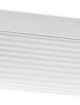 EGLO Spiegelleuchte BARI, Ein-/Ausschalter, Leuchtmittel wechselbar, ohne Leuchtmittel, Wandleuchte, aus Glas und Kunststoff, L 35 cm, exkl. E14 (max. 25W)