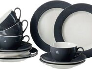Ritzenhoff & Breker Kaffeeservice Doppio (12-tlg), 4 Personen, Porzellan, Geschirr-Set