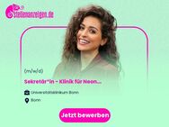 Sekretär*in (m/w/d) - Klinik für Neonatologie und Pädiatrische Intensivmedizin - Bonn