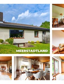 Bungalow auf ca. 1500 m² großem Grundstück in Fockbek: Sauna, Kamin & Energieklasse B - Fockbek